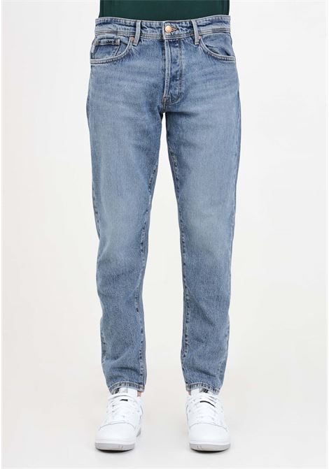 Medium blue denim Slim Tapered Toby men's jeans SELECTED HOMME | 16080468MEDIUM BLUE DENIM